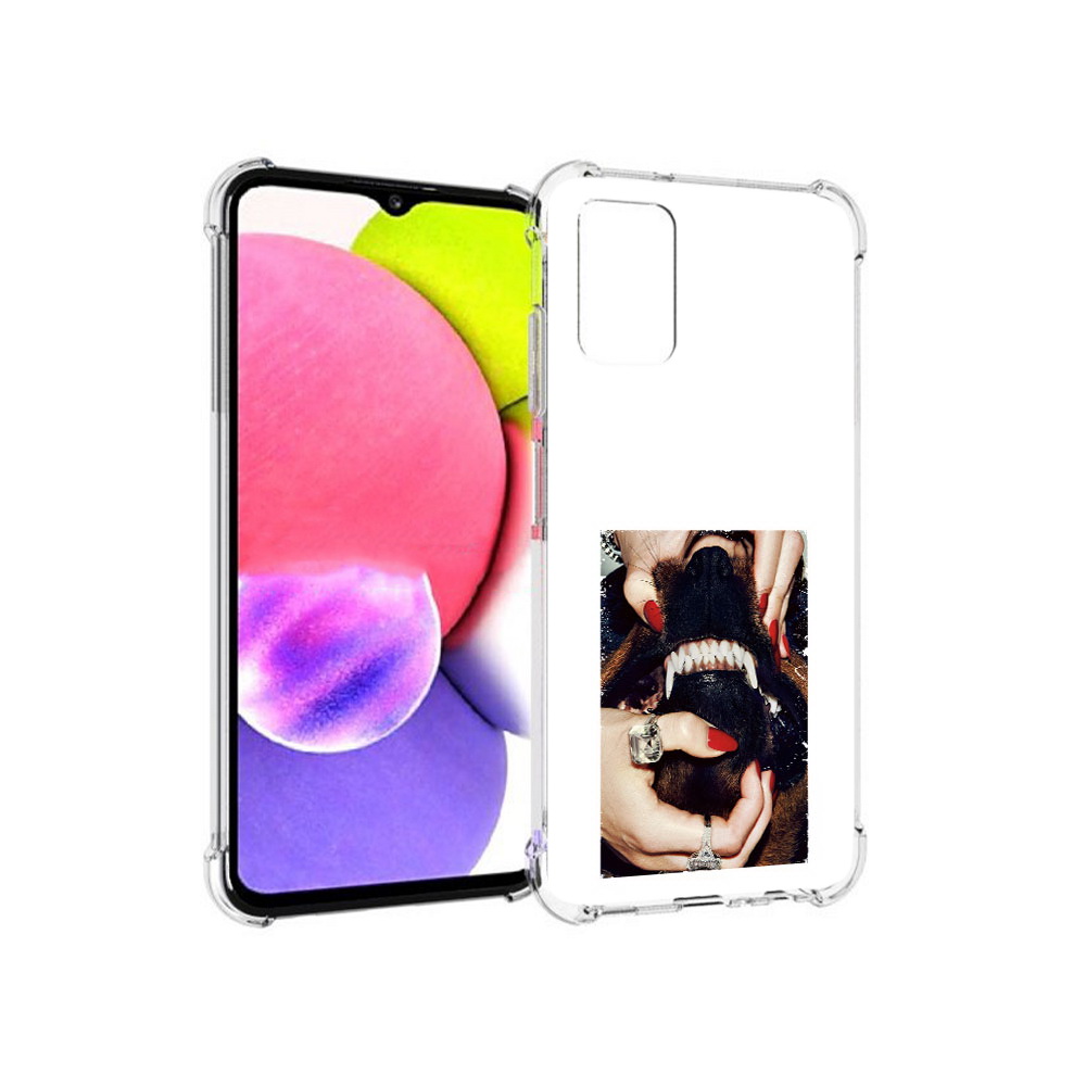 

Чехол MyPads Tocco для Samsung Galaxy A03s маникюр (PT162170.549.457), Прозрачный, Tocco