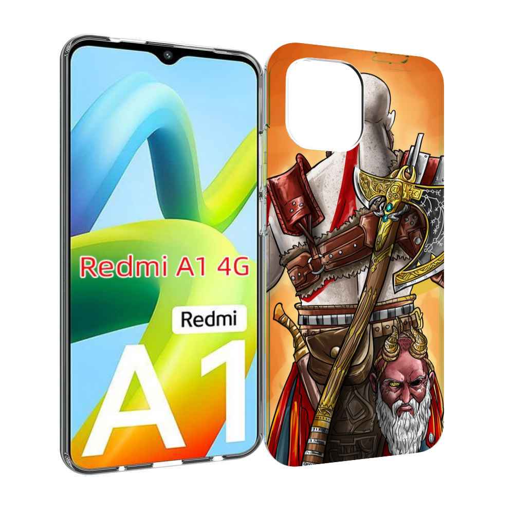 

Чехол MyPads God of War для Xiaomi Redmi A1, Прозрачный, Tocco