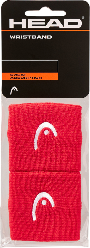 

Напульсник унисекс Head Wristband 2.5" красный, Wristband 2.5"