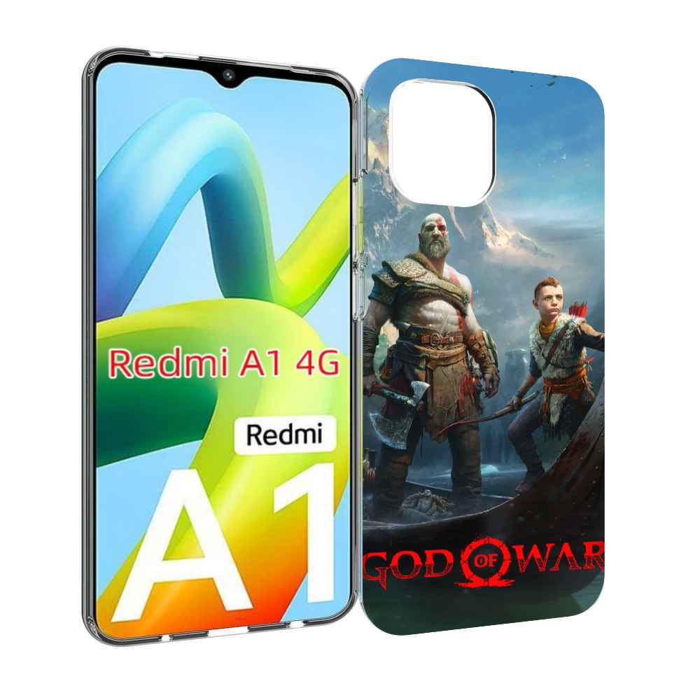 

Чехол MyPads God Of War Кратос Атрей для Xiaomi Redmi A1, Прозрачный, Tocco