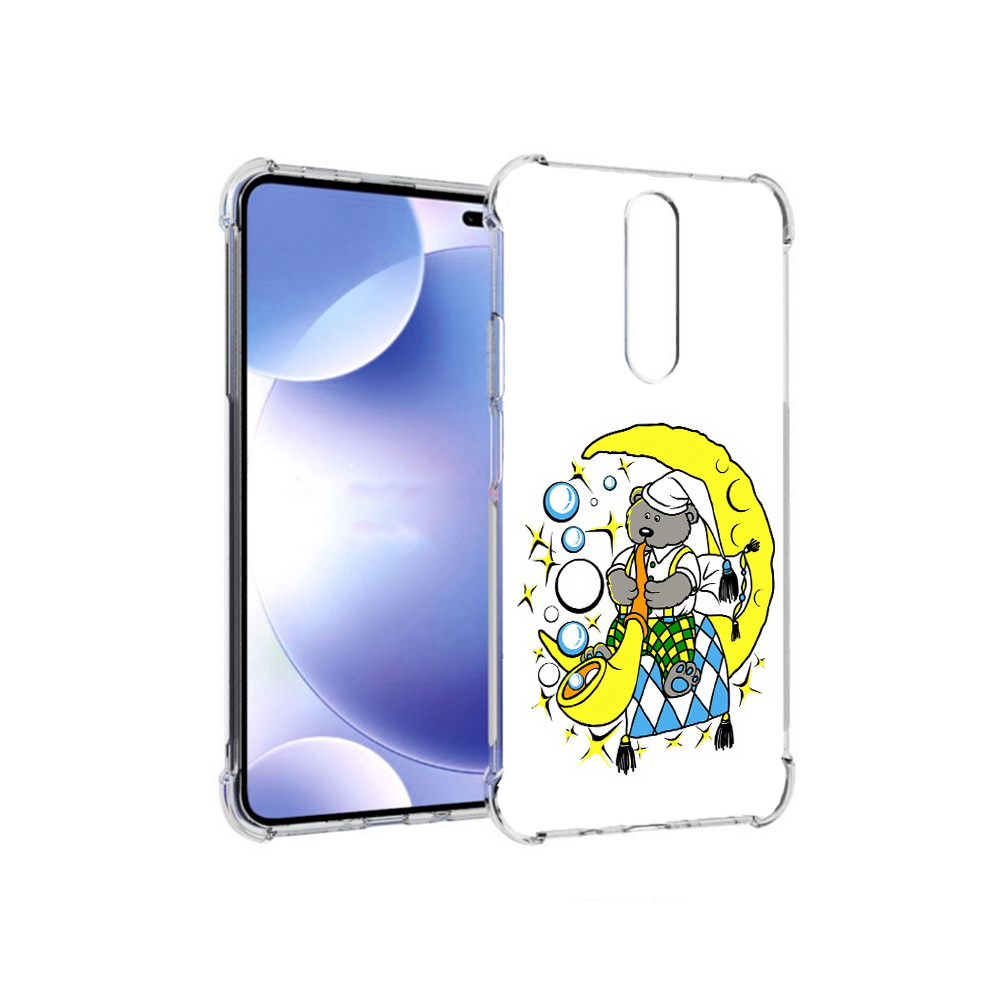 

Чехол MyPads Tocco для Xiaomi Redmi k30 Сырная луна (PT226950.302.167), Прозрачный, Tocco