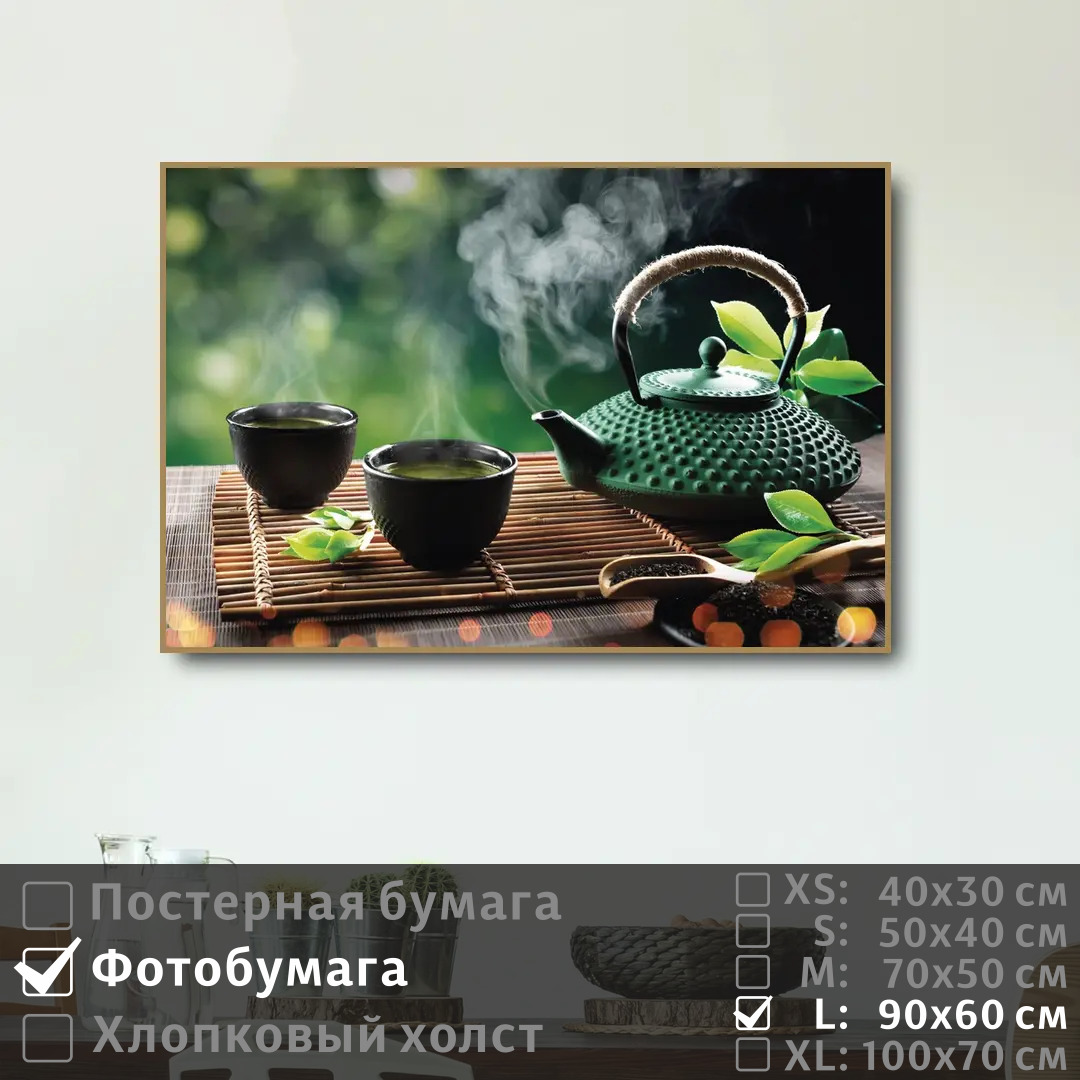 

Постер на фотобумаге ПолиЦентр Чайная церемония 90х60 см, ЧайнаяЦеремония
