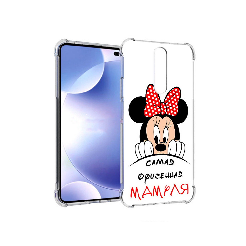 

Чехол MyPads Tocco для Xiaomi Redmi k30 Самая лучшая мамуля Мини Маус (PT226950.302.152), Прозрачный, Tocco