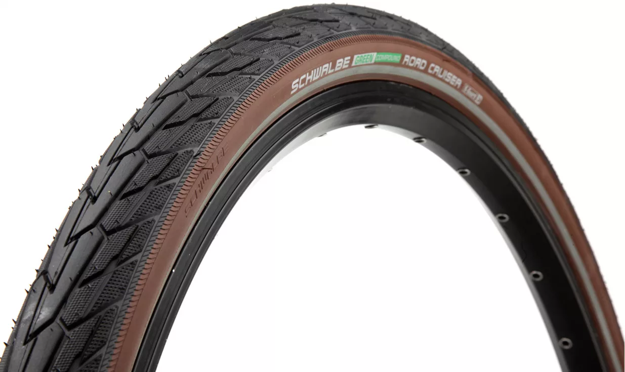 

Шина для велосипеда Schwalbe, Road Cruiser, 26 x 1.75", Черный, Road Cruiser