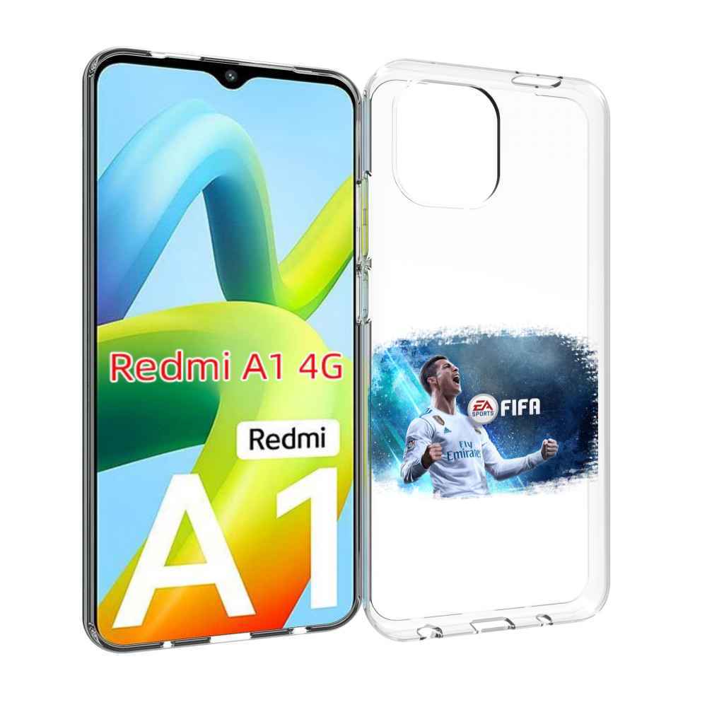 

Чехол MyPads FiFA логотип для Xiaomi Redmi A1, Прозрачный, Tocco