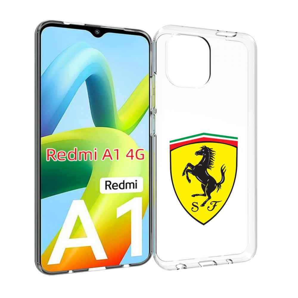 

Чехол MyPads Ferrari-3 мужской для Xiaomi Redmi A1, Прозрачный, Tocco