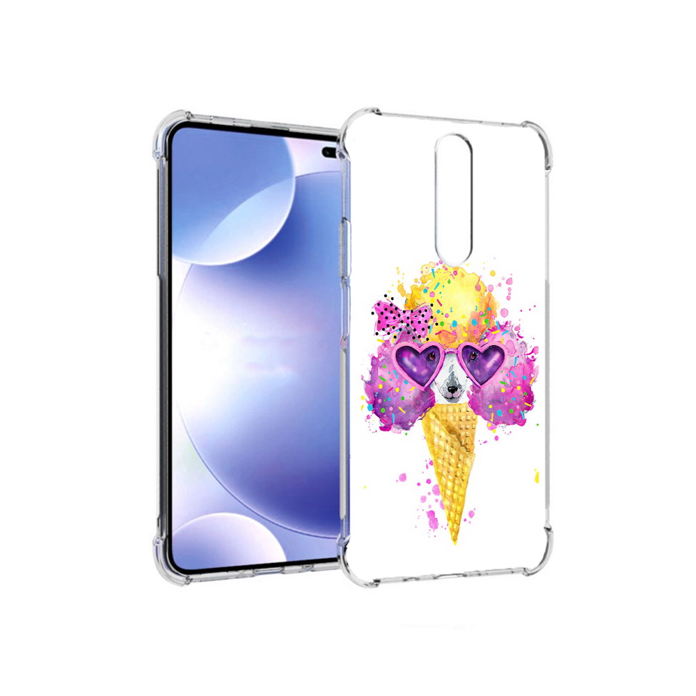 

Чехол MyPads Tocco для Xiaomi Redmi k30 Рожок (PT226950.302.146), Прозрачный, Tocco