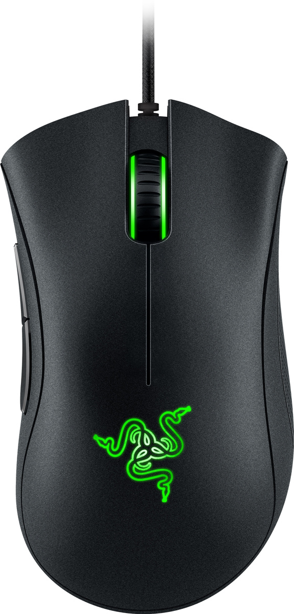 фото Игровая мышь razer deathadder essential 2021 black (rz01-03850100-r3m1)