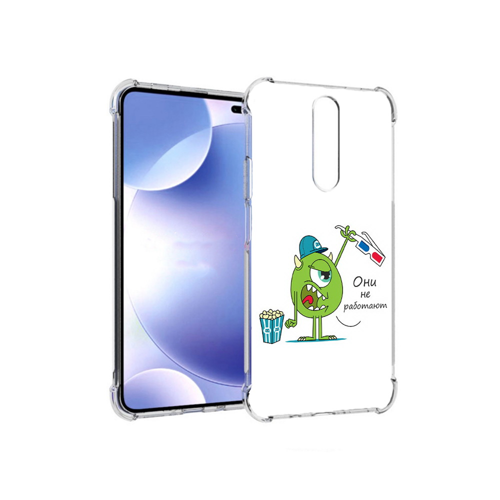 

Чехол MyPads Tocco для Xiaomi Redmi k30 Очки не работают (PT226950.302.129), Прозрачный, Tocco