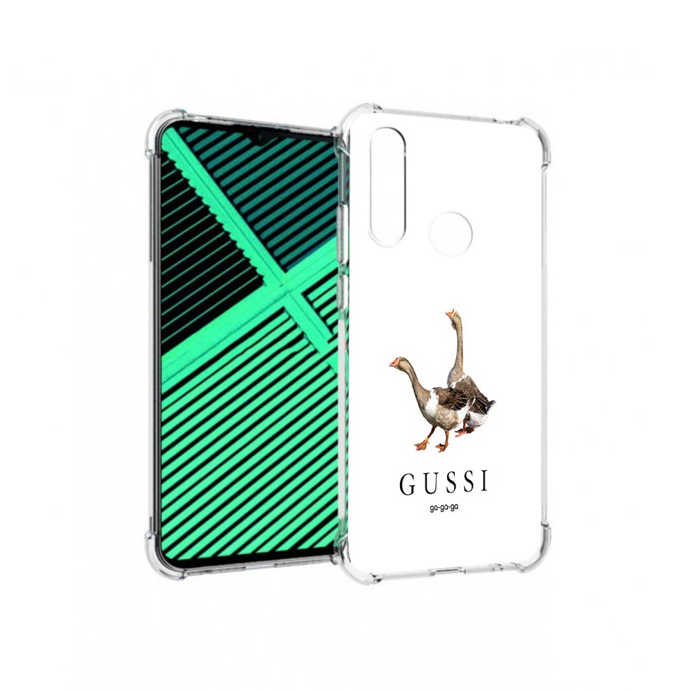 

Чехол MyPads Tocco для Motorola Moto G8 Power Lite Гусси бренд (PT227069.358.56), Прозрачный, Tocco
