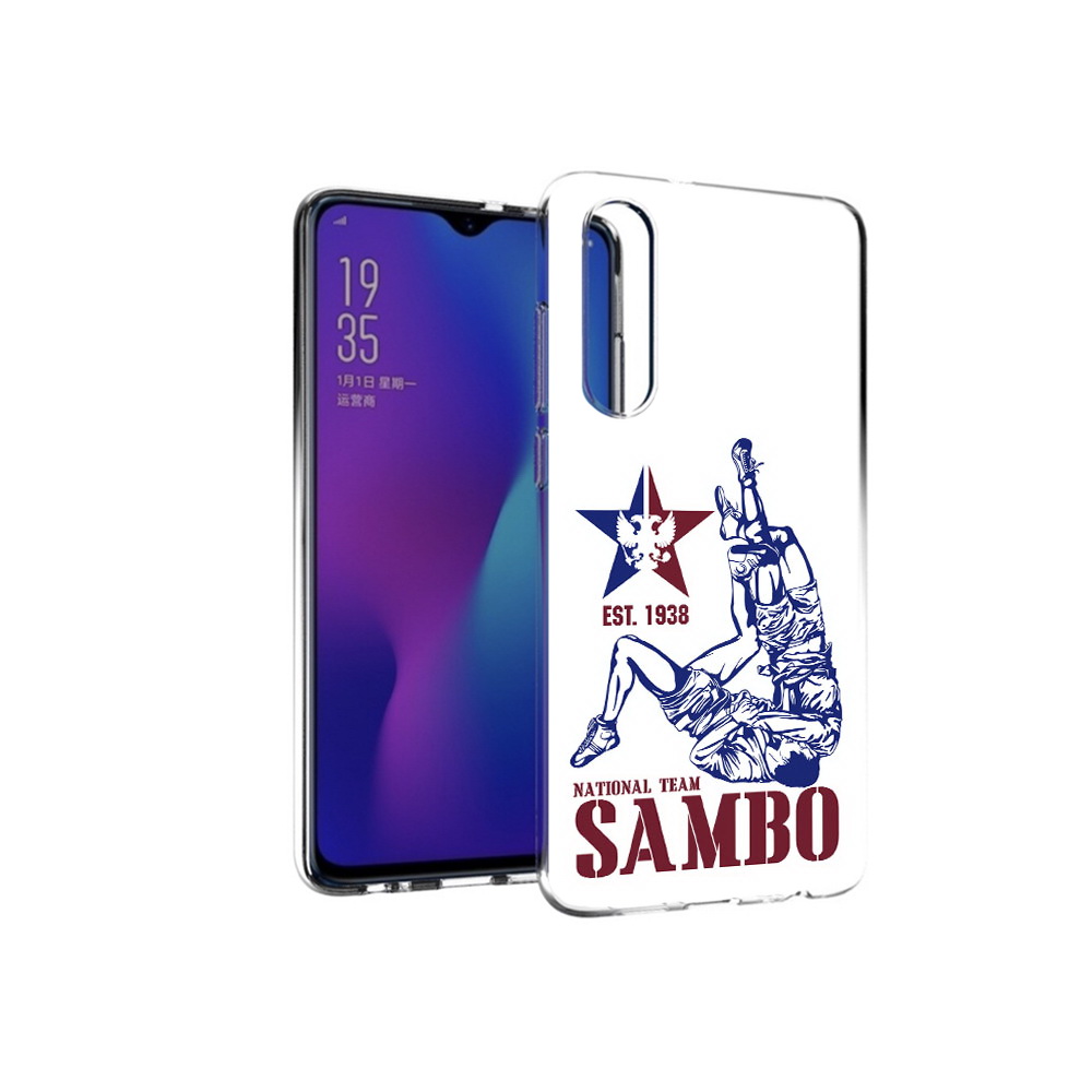 

Чехол MyPads Tocco для Huawei P30 единоборства самбо, Прозрачный, Tocco