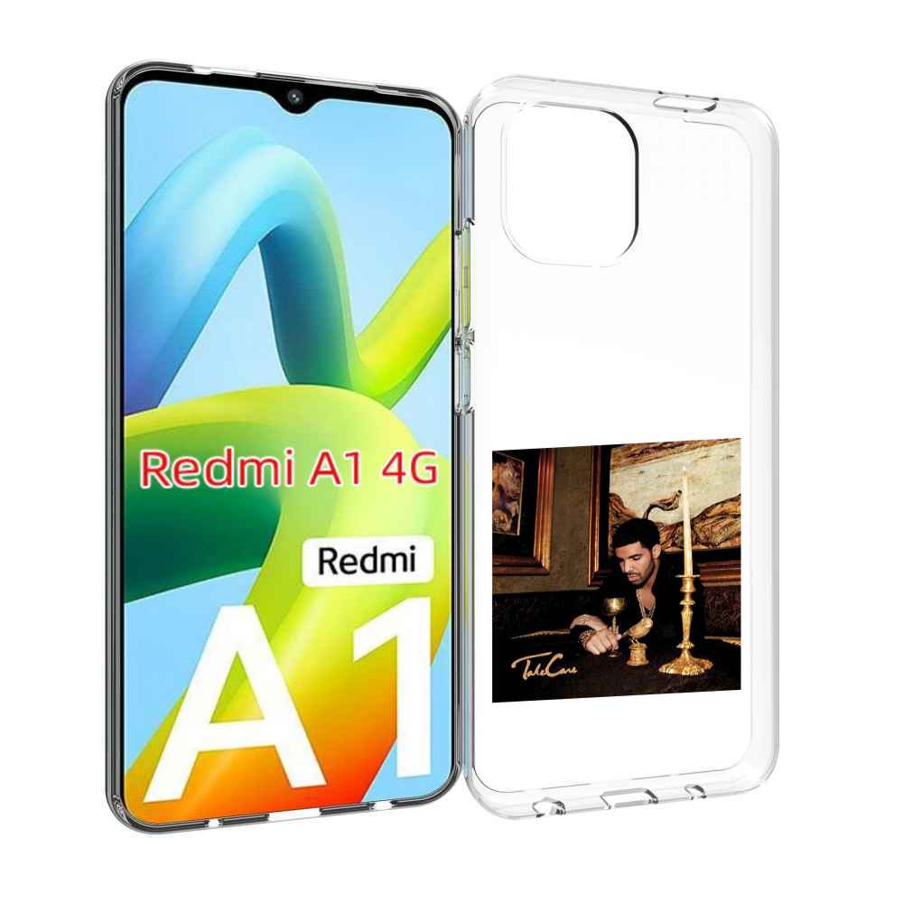 

Чехол MyPads Drake - Take Care для Xiaomi Redmi A1, Прозрачный, Tocco