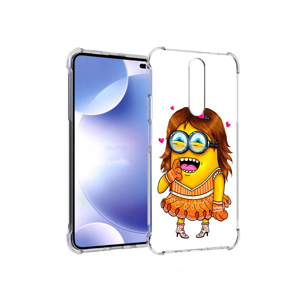 Чехол MyPads Tocco для Xiaomi Redmi k30 Миньон девочка (PT226950.302.116)