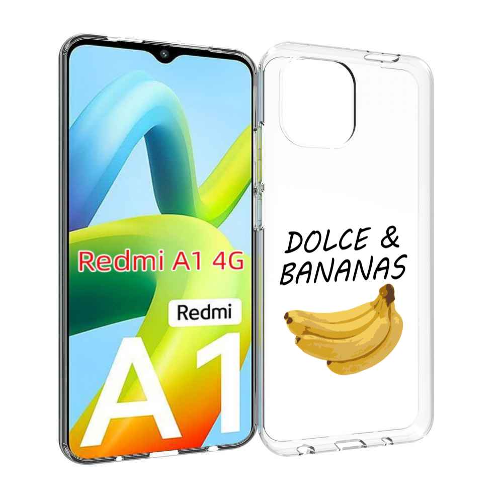 

Чехол MyPads Dolce банан для Xiaomi Redmi A1, Прозрачный, Tocco