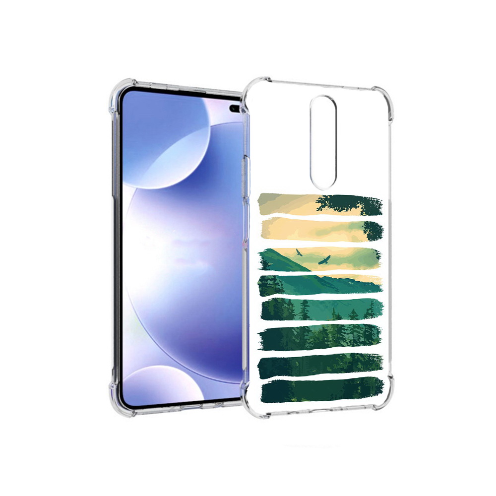 

Чехол MyPads Tocco для Xiaomi Redmi k30 Лесная чаща (PT226950.302.107), Прозрачный, Tocco