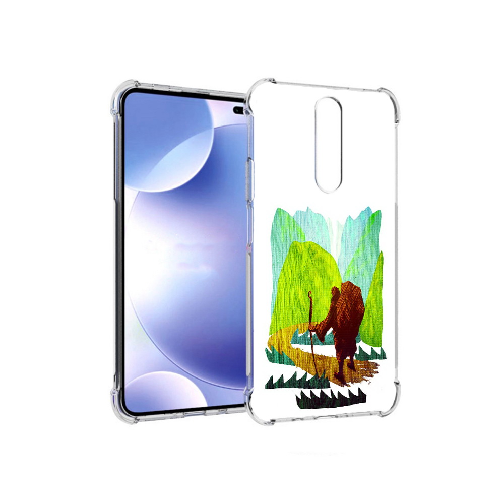 

Чехол MyPads Tocco для Xiaomi Redmi k30 Лесная тропа (PT226950.302.106), Прозрачный, Tocco
