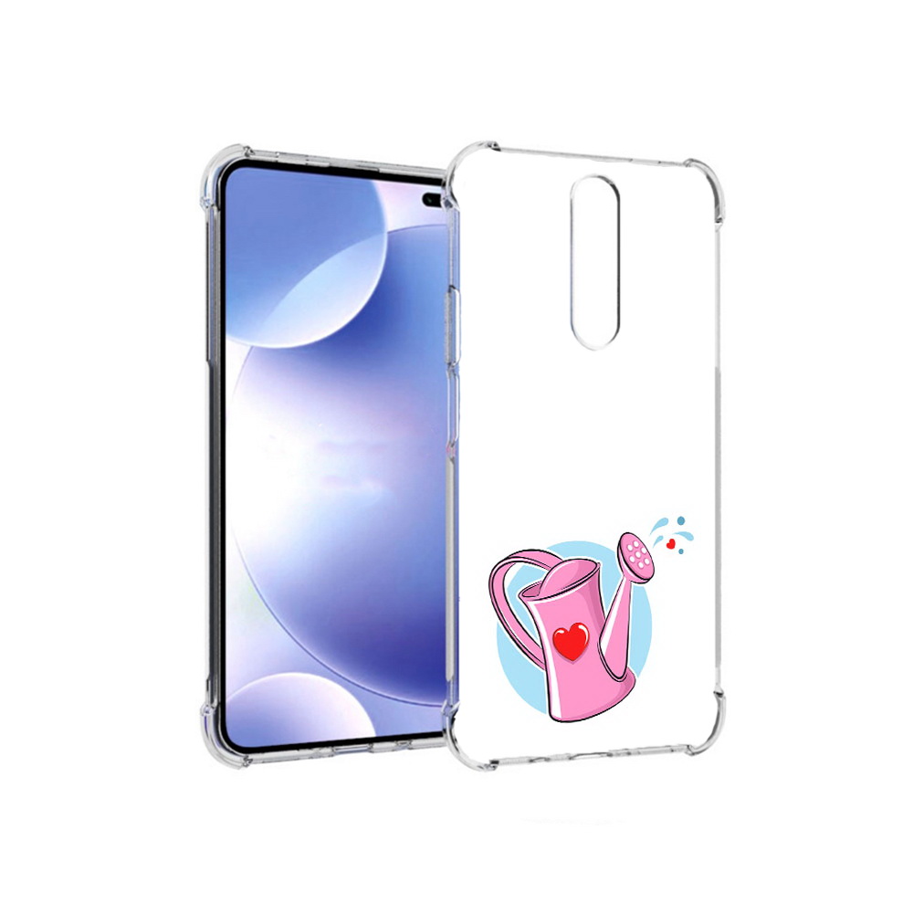 

Чехол MyPads Tocco для Xiaomi Redmi k30 Лейка любви 14 февраля (PT226950.302.103), Прозрачный, Tocco