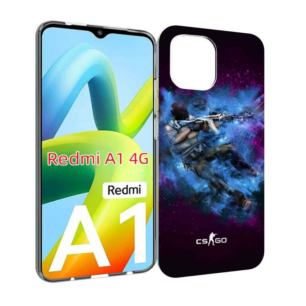 

Чехол MyPads CS-go-террорист для Xiaomi Redmi A1, Прозрачный, Tocco