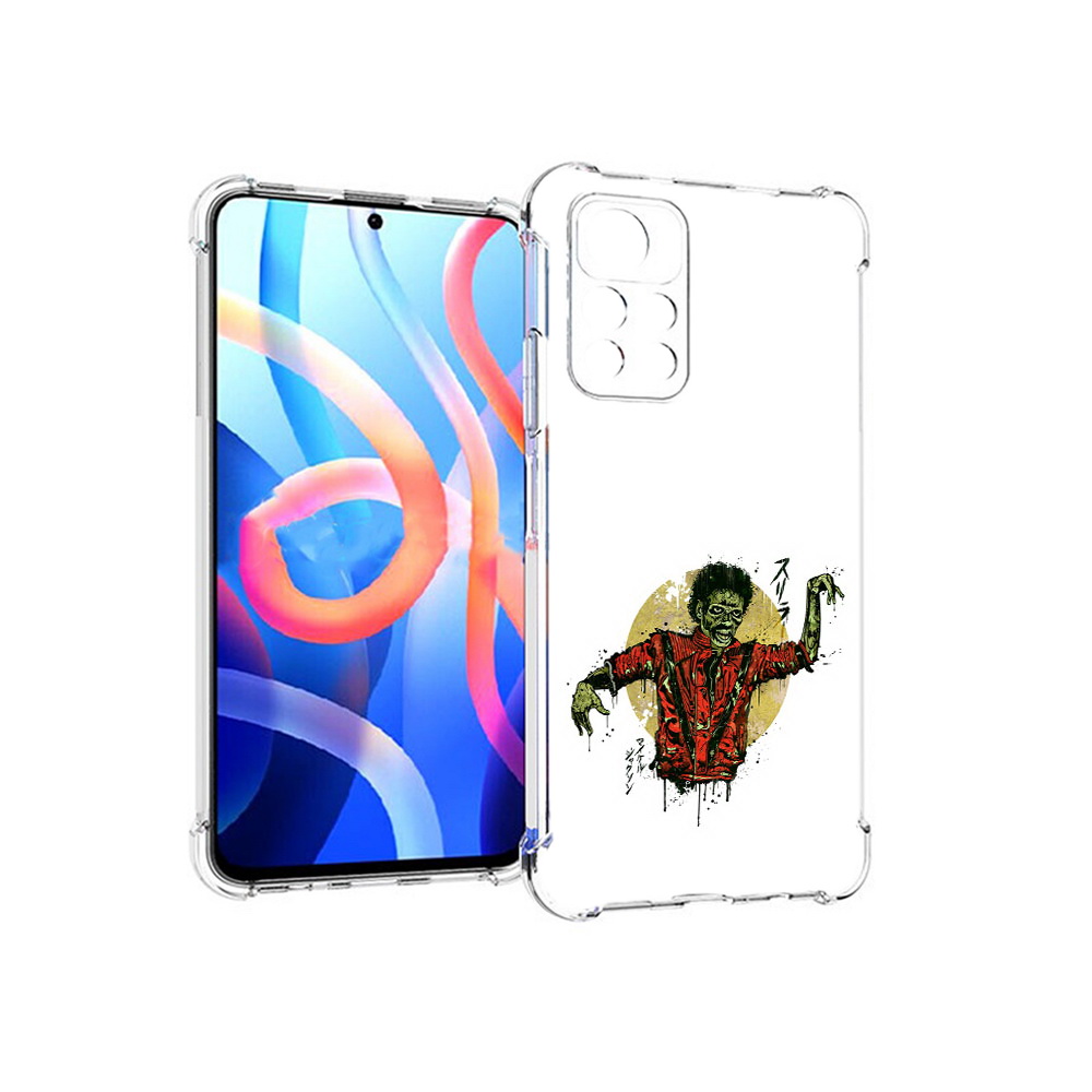

Чехол MyPads Tocco для Xiaomi Poco M4 Pro 5G Зомби (PT200061.301.89), Прозрачный, Tocco
