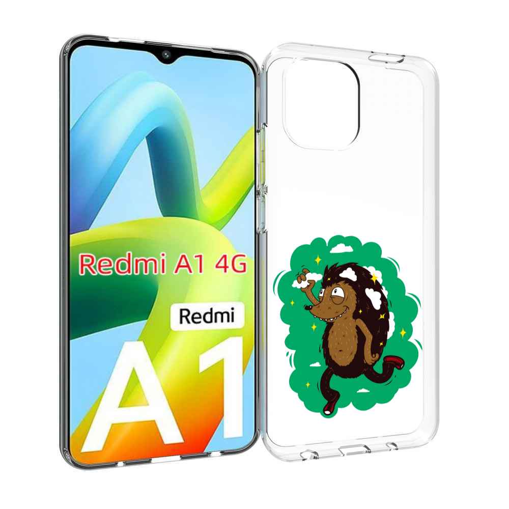 

Чехол MyPads Ежик в облаках для Xiaomi Redmi A1, Прозрачный, Tocco