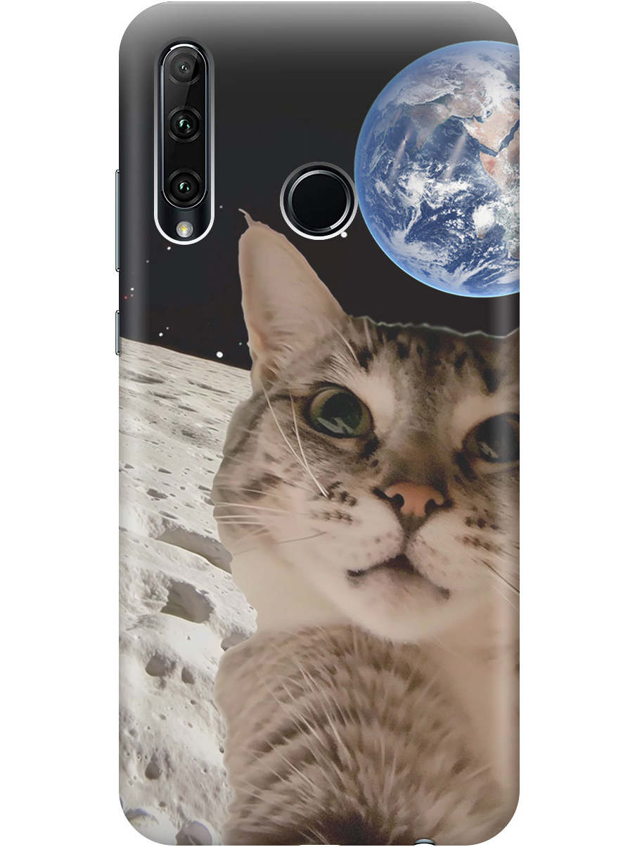 

Силиконовый чехол на Honor 10i / 20e с принтом "Котик на луне", Прозрачный;белый;серый;черный, 721096212