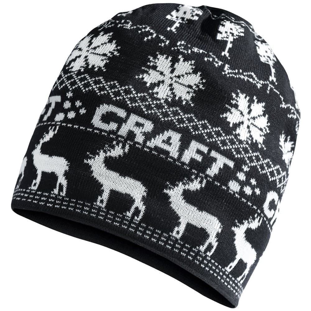 

Шапка бини унисекс Craft 1906511-999900, черный, 1906511-999900