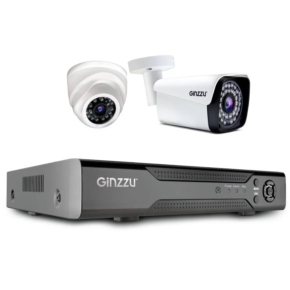 

Комплект HK-420N,4ch, 1080N, HDMI,1ул+1куп кам 2.0Mp, IR30m