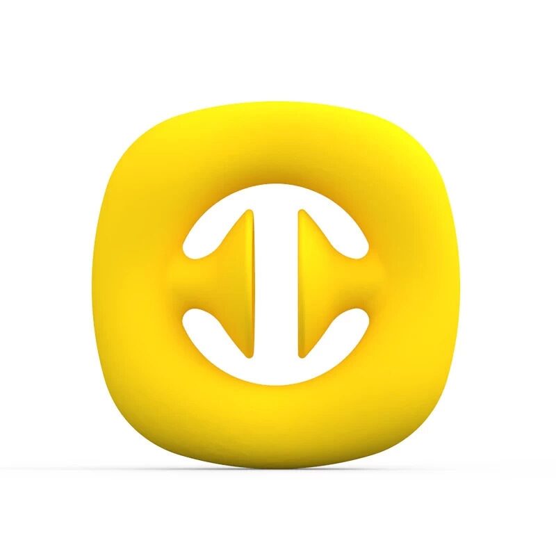 

Игрушка анти-стресс Снаперс, snappers желтый