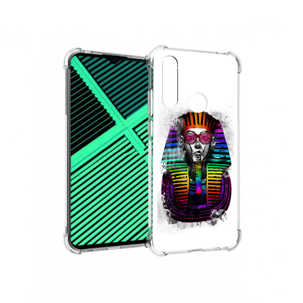 

Чехол MyPads Tocco для Motorola Moto G8 Power Lite модная богиня (PT227069.358.479), Прозрачный, Tocco