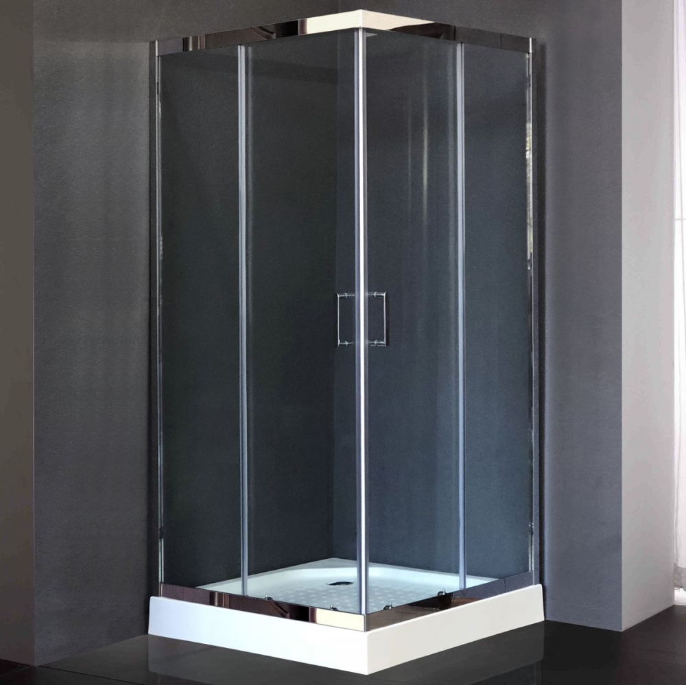 

Душевой уголок 100х100 см Royal Bath HPD RB100HPD-T-CH стекло прозрачное