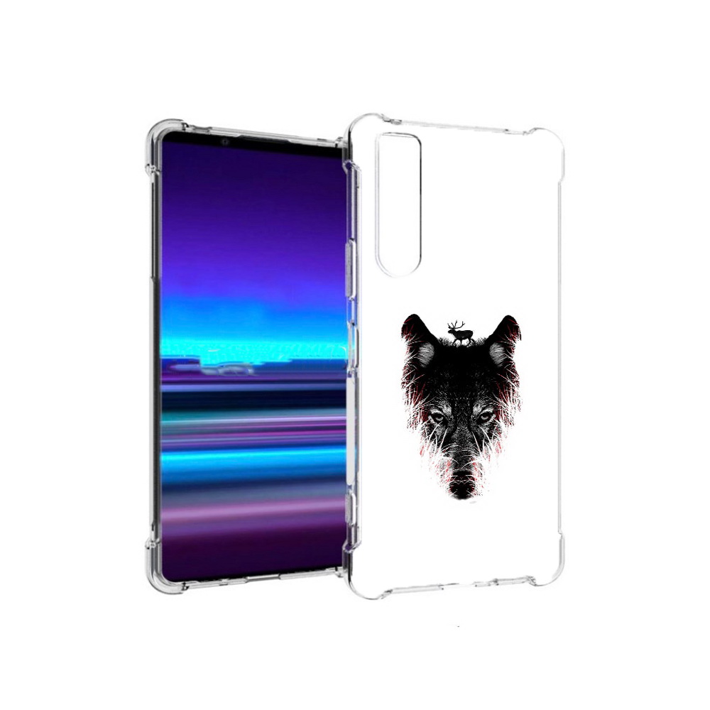 

Чехол MyPads Tocco для Sony Xperia 1 II волк в траве (PT148152.232.267), Прозрачный, Tocco