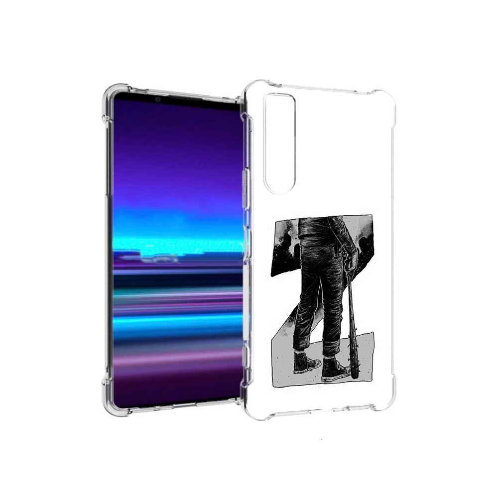 

Чехол MyPads Tocco для Sony Xperia 1 II воин черно белый (PT148152.232.265), Tocco