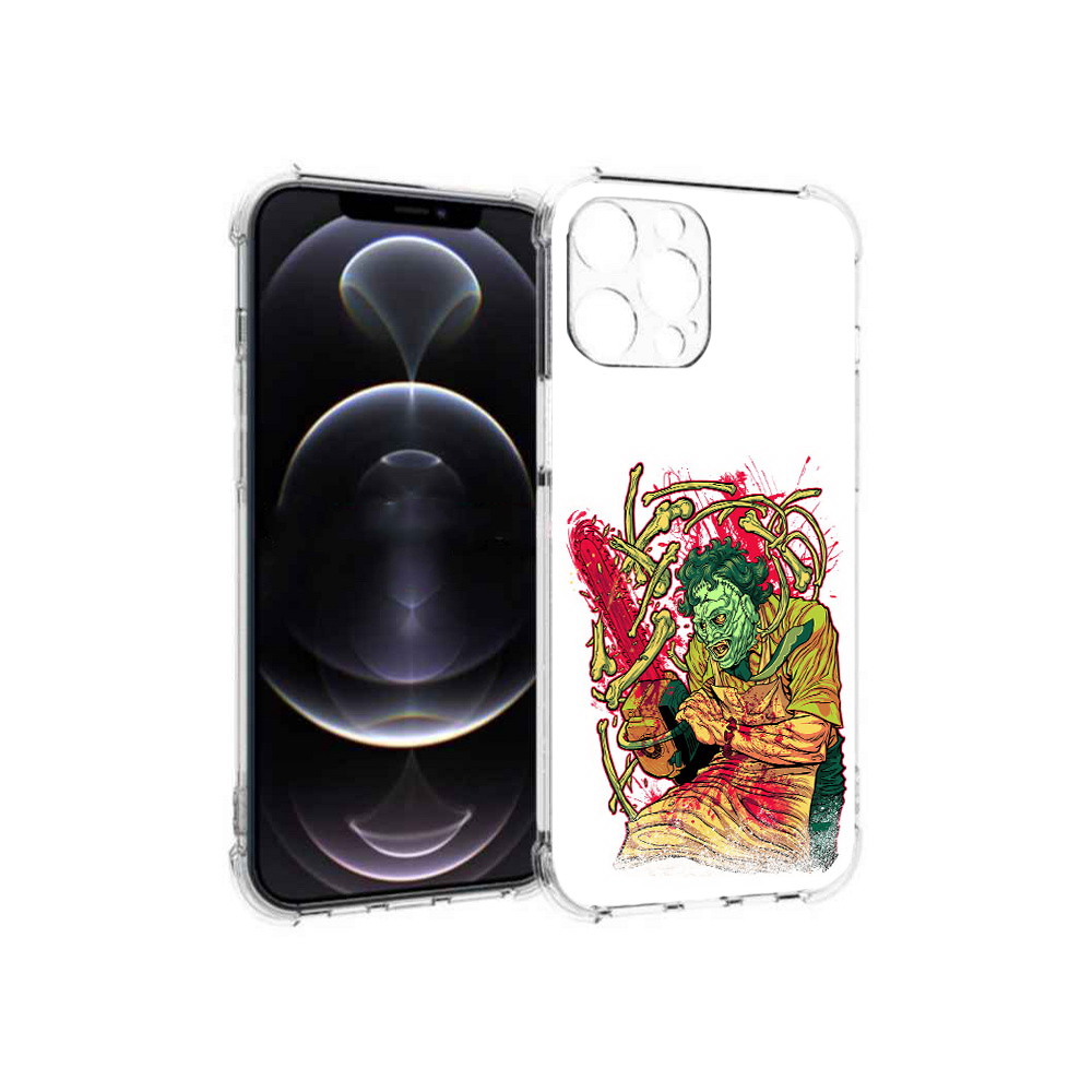 

Чехол MyPads Tocco для Apple iPhone 13 Pro Max яркий мясник (PT163170.617.711), Прозрачный, Tocco