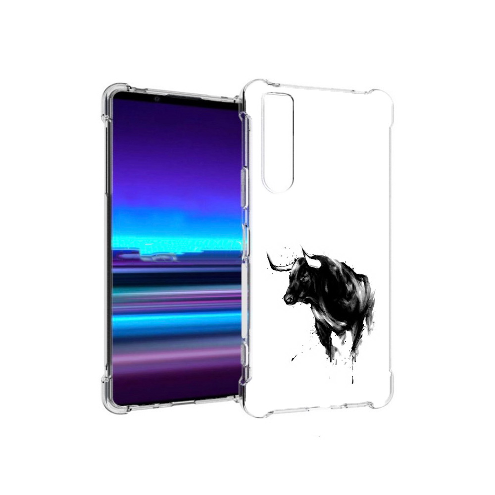 

Чехол MyPads Tocco для Sony Xperia 1 II бык (PT148152.232.254), Прозрачный, Tocco