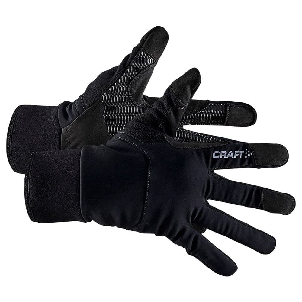 

Перчатки унисекс Craft 1909893-999000 черные, р, Черный, 1909893-999000