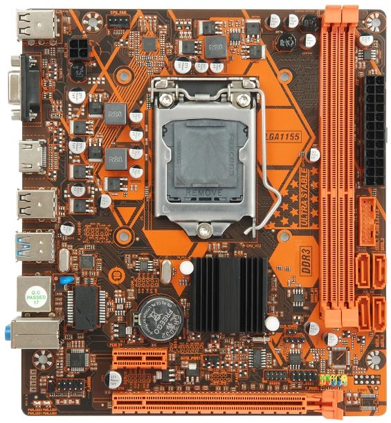 

Материнская плата Esonic H61FHL bp, H61FHL bp