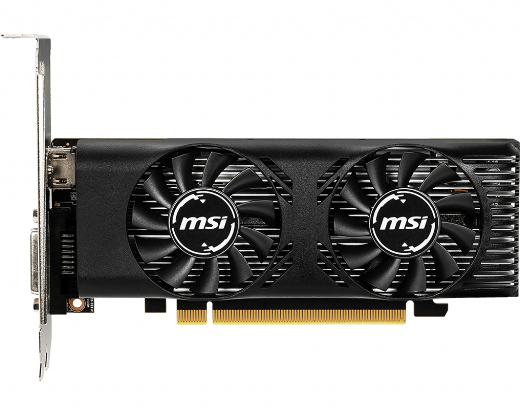 

Видеокарта MSI nVidia GeForce GTX 1650 4 ГБ (GTX16504GTLPOC), GTX 1650 4GT LP OC