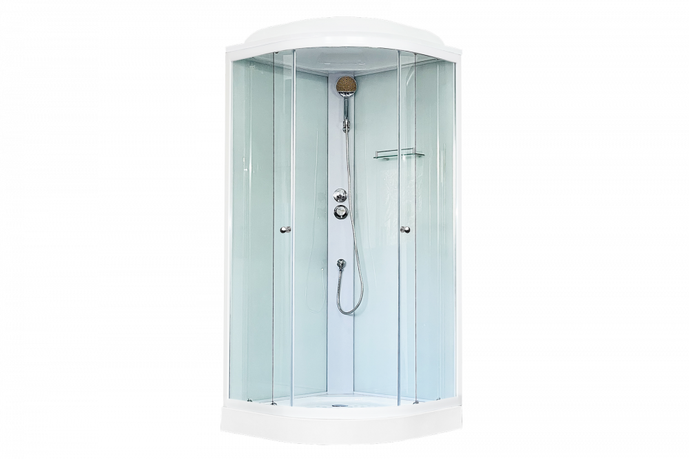 

Душевая кабина 90х90 см Royal Bath НК RB90HK5-WT стекло прозрачное