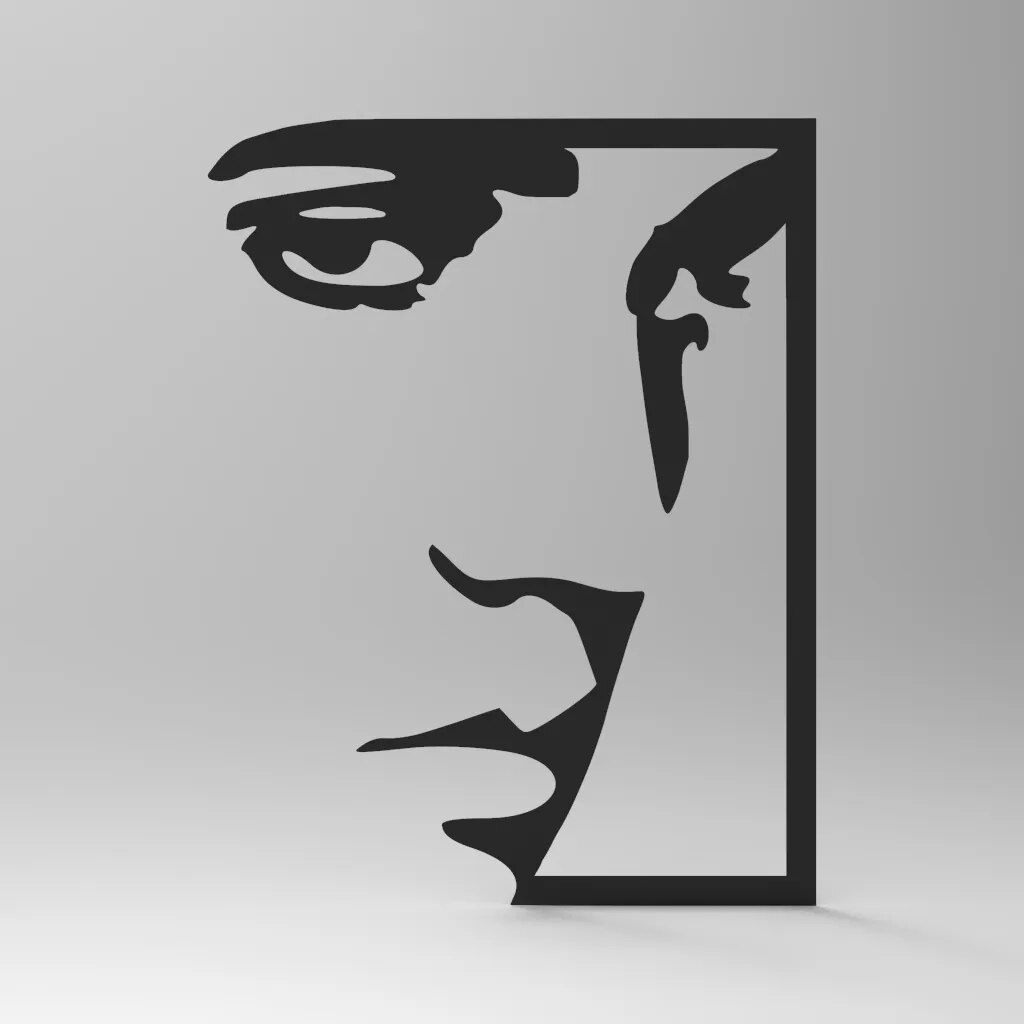 

Панно настенное металлическое Элвис Пресли P-027-00, P-027-00