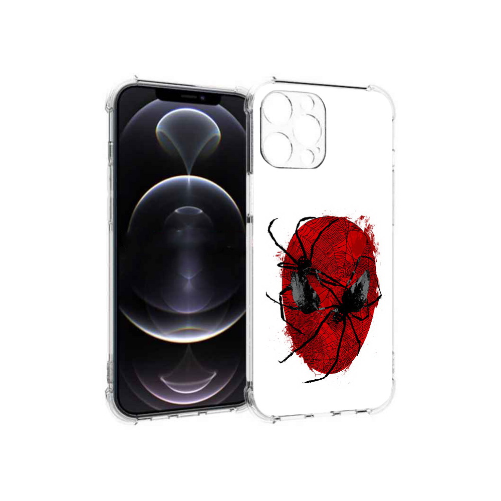 

Чехол MyPads Tocco для Apple iPhone 13 Pro Max человек паук (PT163170.617.673), Прозрачный, Tocco