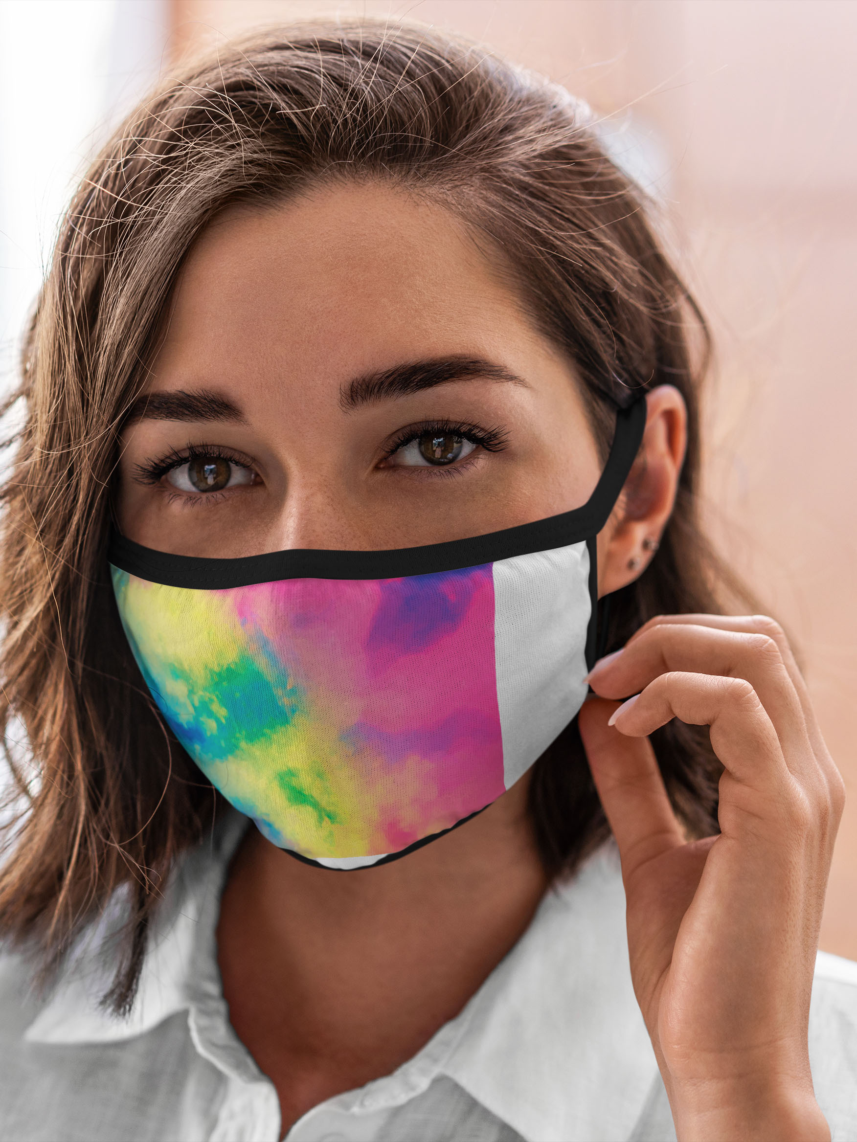 

Многоразовая маска унисекс Burnettie Tie Dye, Разноцветный, Tie Dye