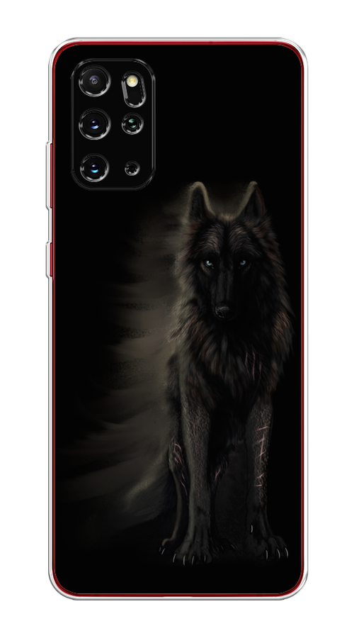 

Чехол на Samsung Galaxy S20 Plus "Туманный волк", Черный, 29350-1