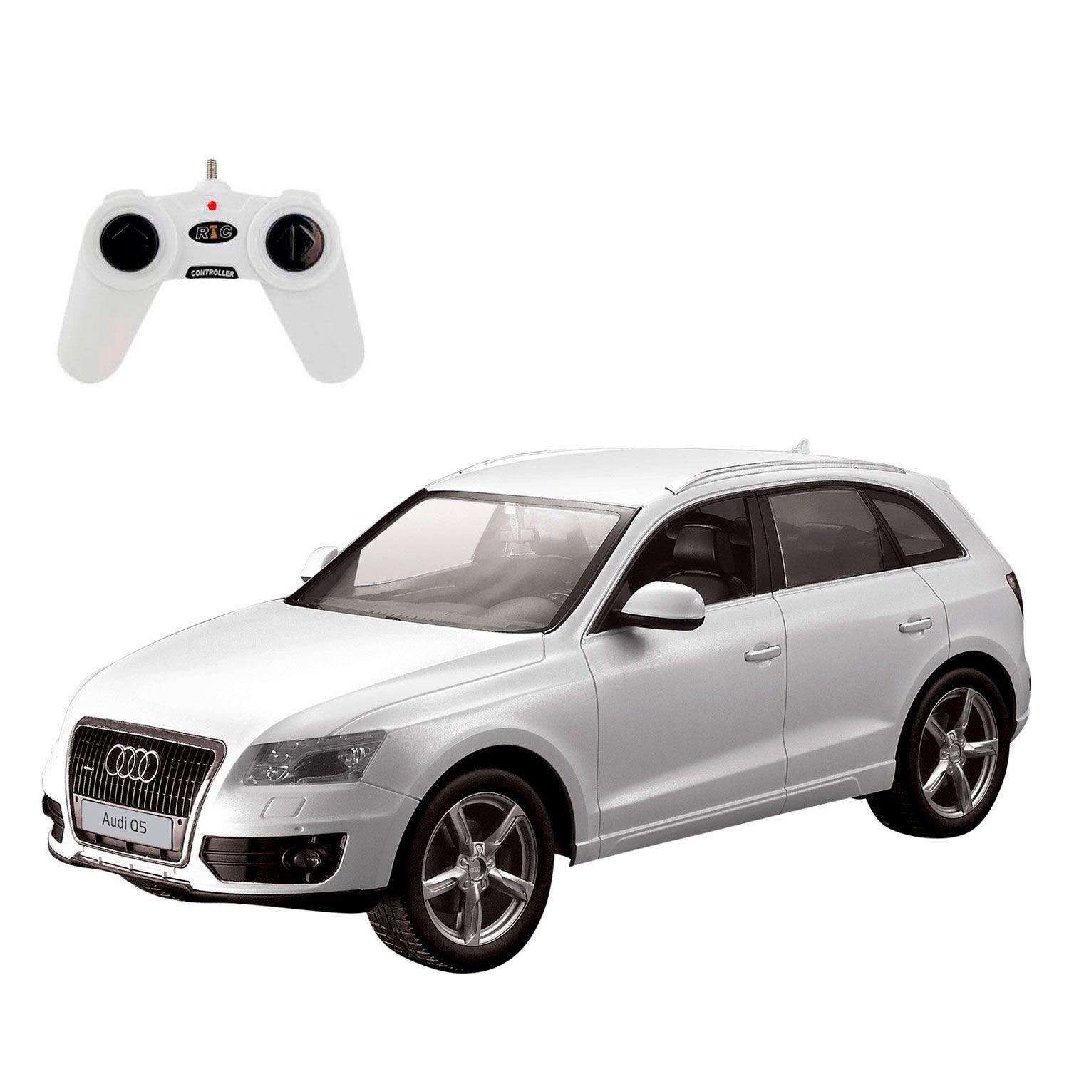 фото Машина р/у 1:24 audi q5, 28,5х14х12см белая 38600w rastar group