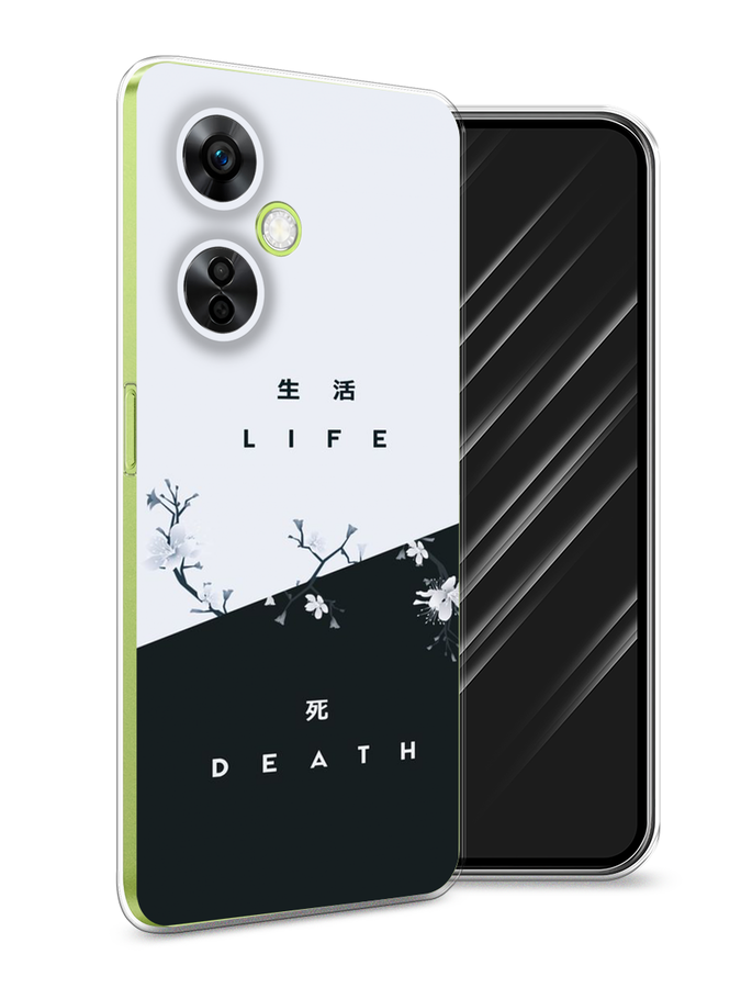 

Чехол Awog на OnePlus Nord N30 5G/Nord CE3 5G/Nord CE3 Lite "Life and death", Черный;серый, 153750-7