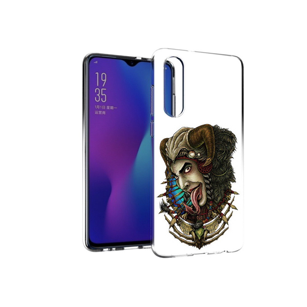 

Чехол MyPads Tocco для Huawei P30 длинный язык, Прозрачный, Tocco