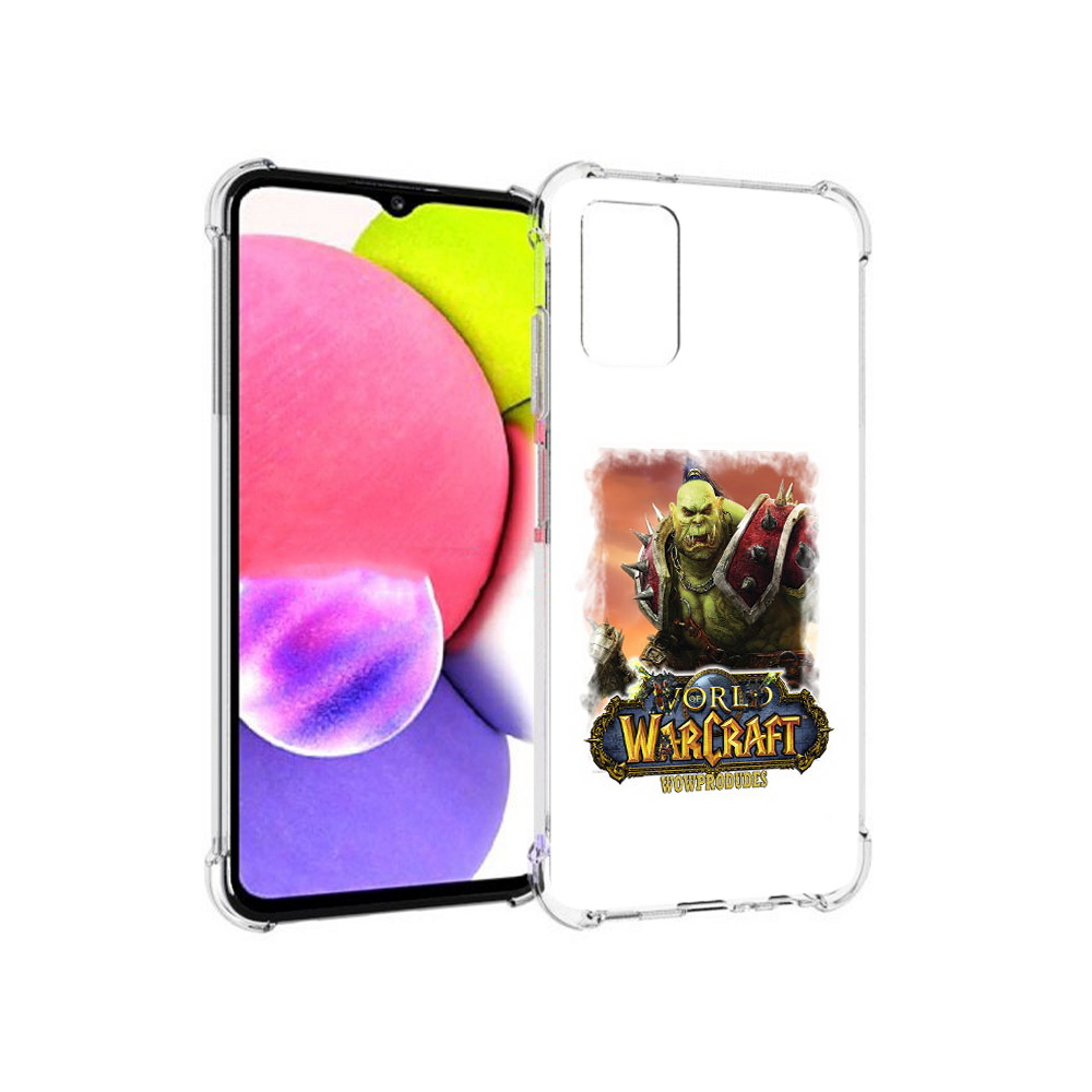 

Чехол MyPads Tocco для Samsung Galaxy A03s Варкрафт (PT162170.549.39), Прозрачный, Tocco