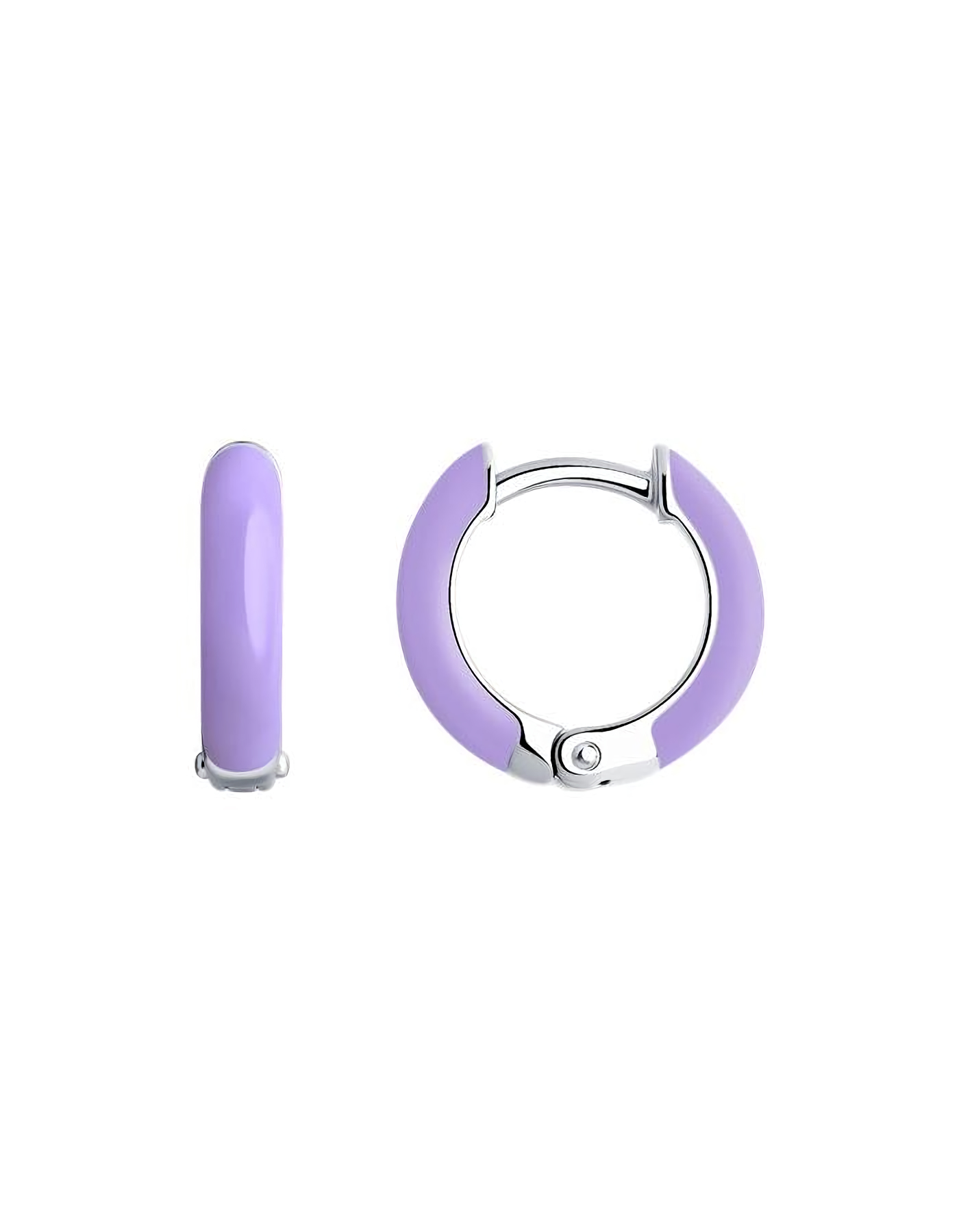 

Серьги конго из серебра TEO MAORI 894025866, эмаль, 894025866