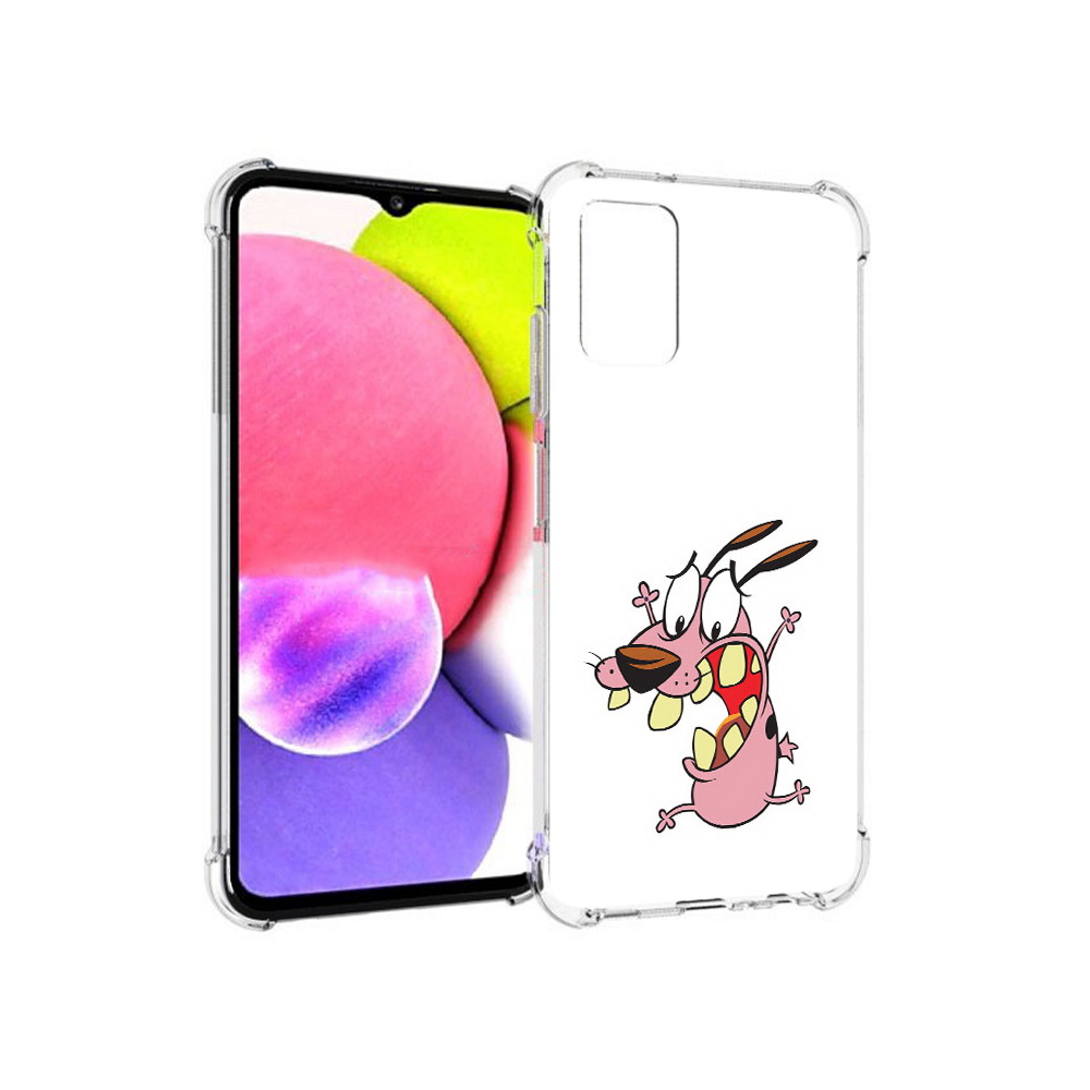 

Чехол MyPads Tocco для Samsung Galaxy A03s зубастый бобик (PT162170.549.371), Прозрачный, Tocco