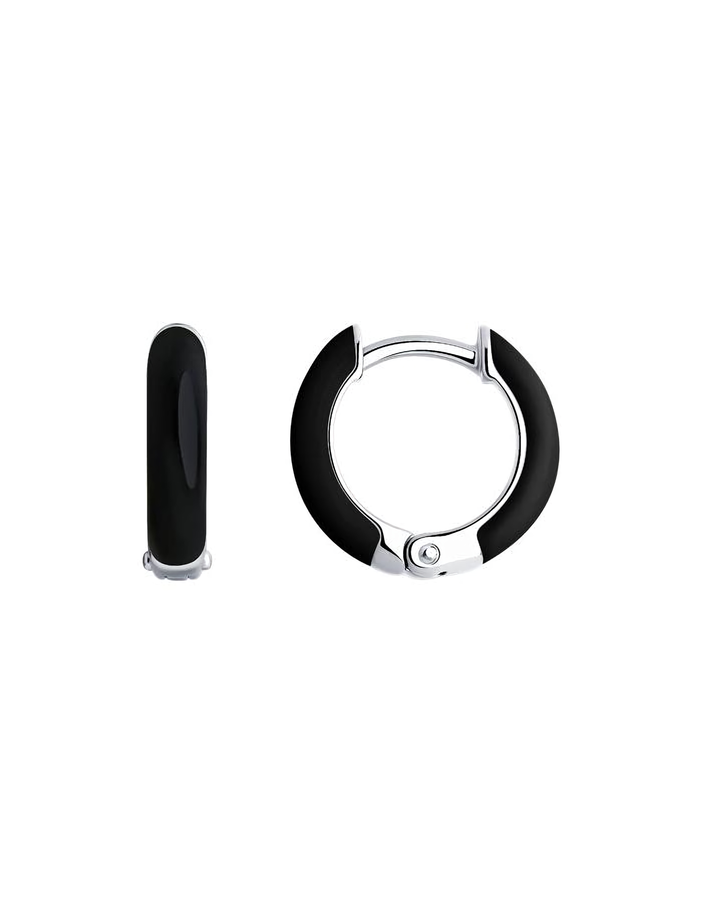 

Серьги конго из серебра TEO MAORI 894025863, эмаль, 894025863