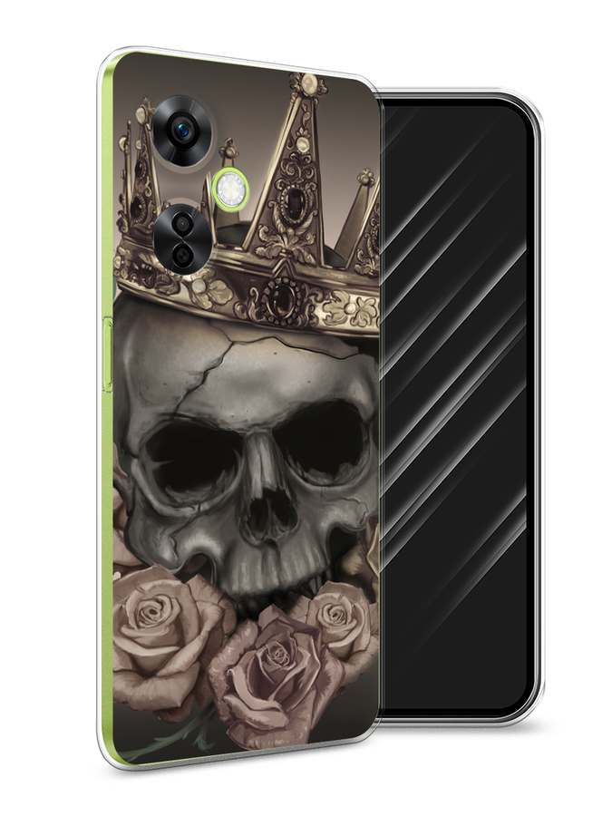 

Чехол Awog на OnePlus Nord N30 5G/Nord CE3 5G/Nord CE3 Lite "Череп 22", Серый;черный;бежевый, 153750-9